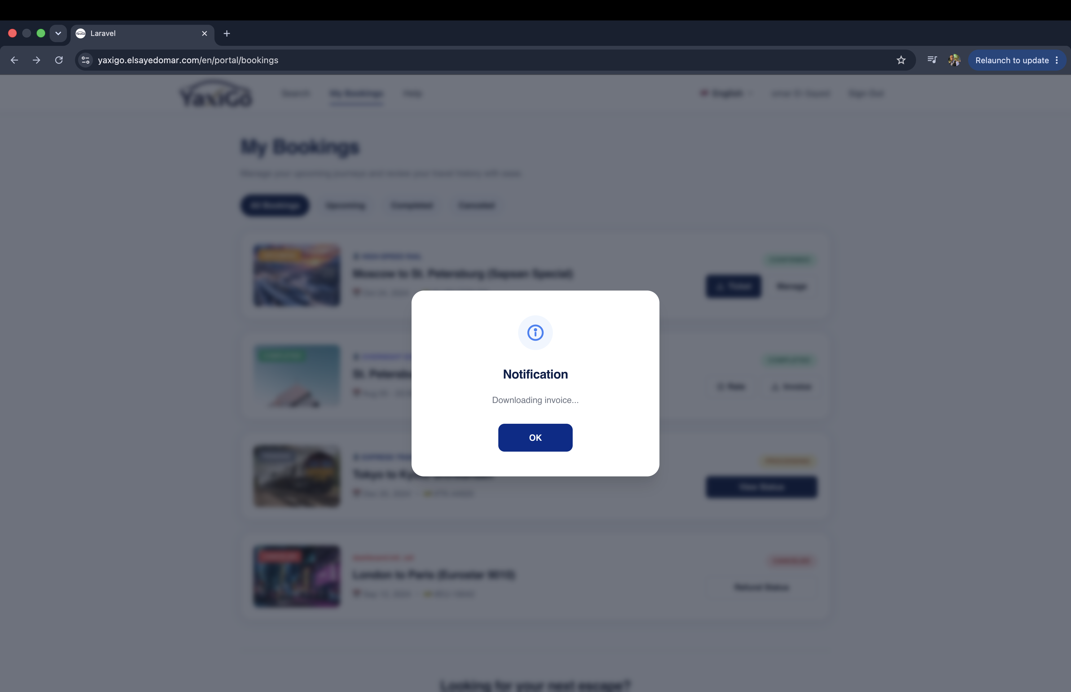YaxiGo – International Travel Booking Platform